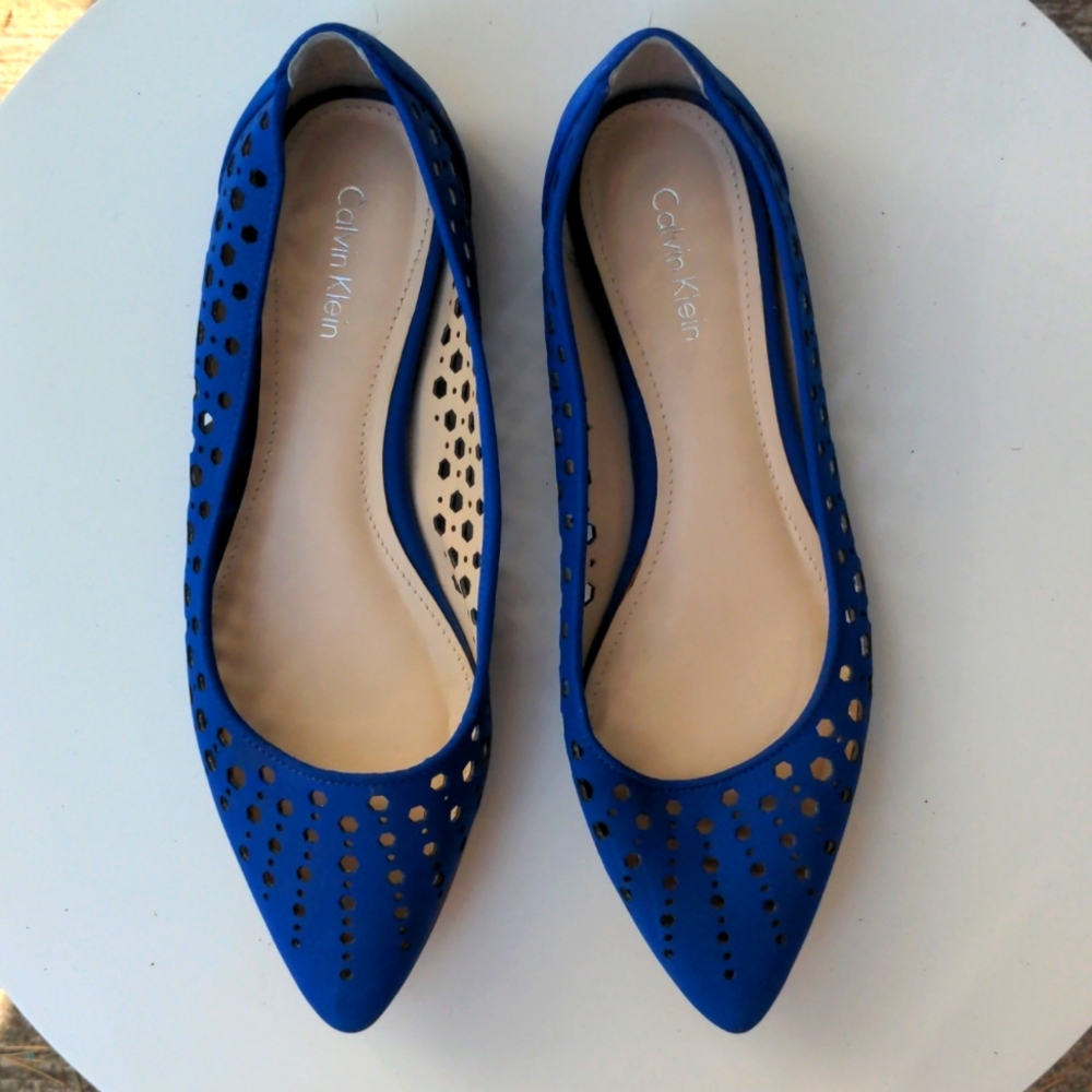 Calvin Klein Blue Flatts